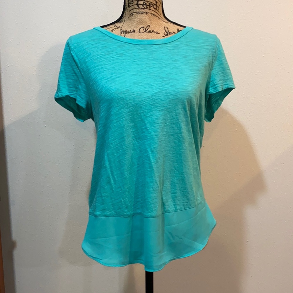 Turquoise Express tee